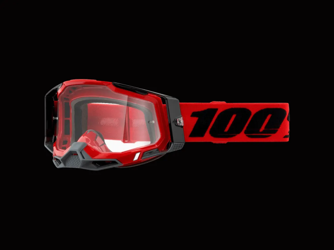 Trek Bikes 100% Racecraft 2 Clear Lens Goggles