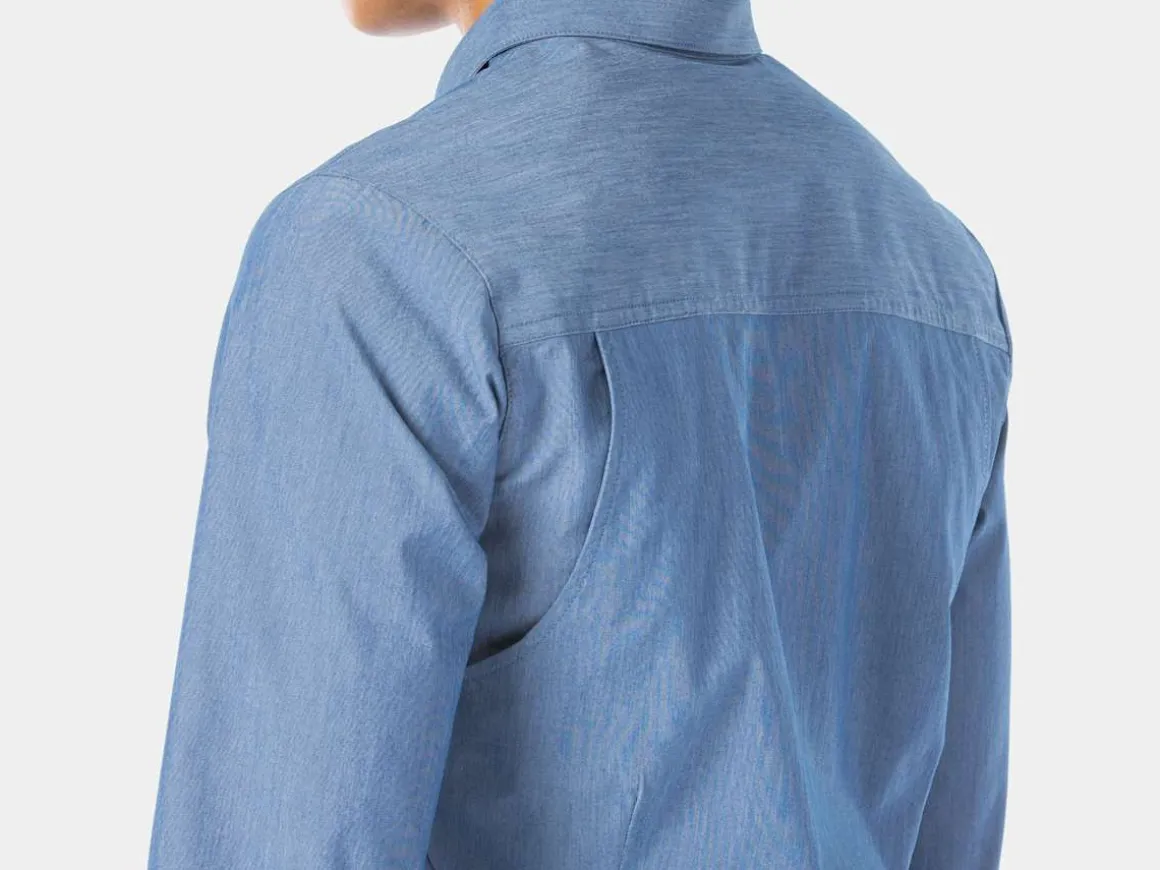 Women Trek Bikes Bontrager Adventure Women's Cycling Chambray Shirt