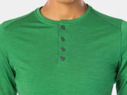 Women Trek Bikes Bontrager Adventure Women's Wool Blend Cycling Henley