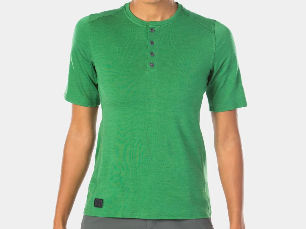 Women Trek Bikes Bontrager Adventure Women's Wool Blend Cycling Henley