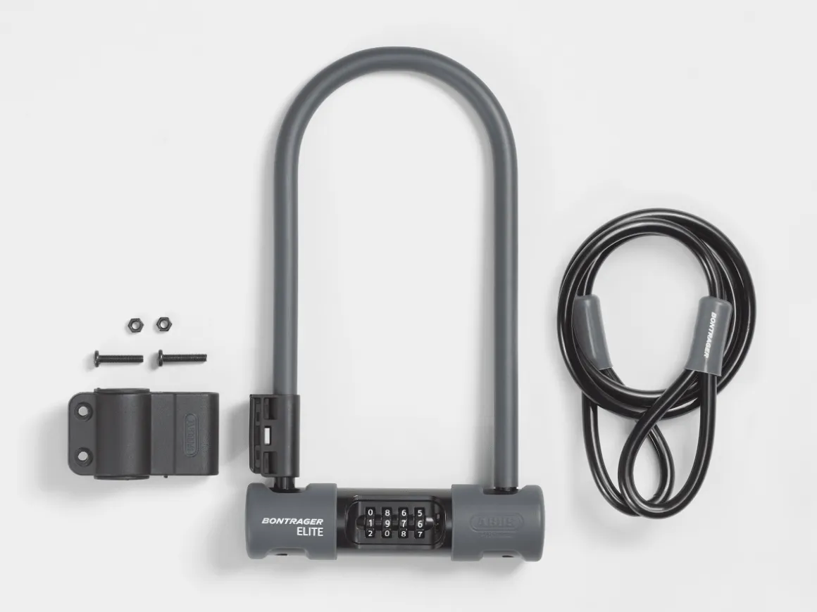 Trek Bikes Bontrager Elite Combo U-Lock with 4' Cable