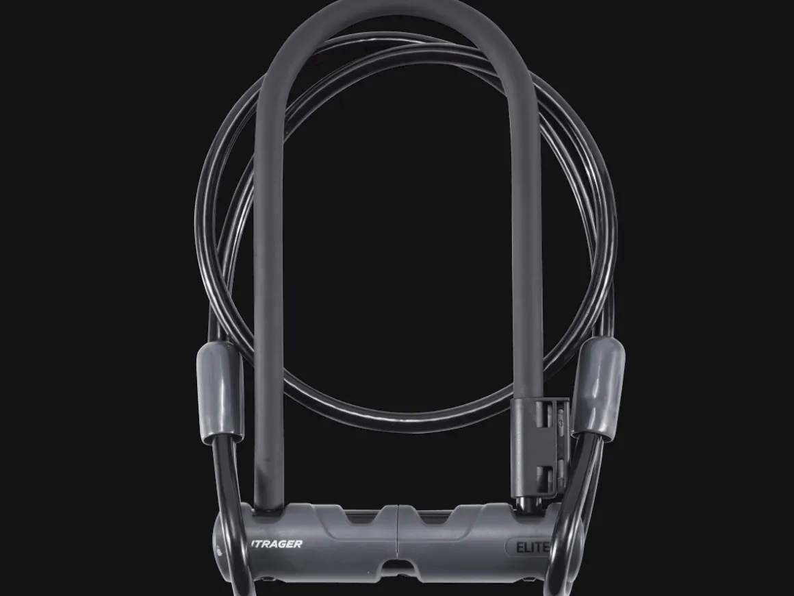 Trek Bikes Bontrager Elite Keyed U-Lock with 4' Cable