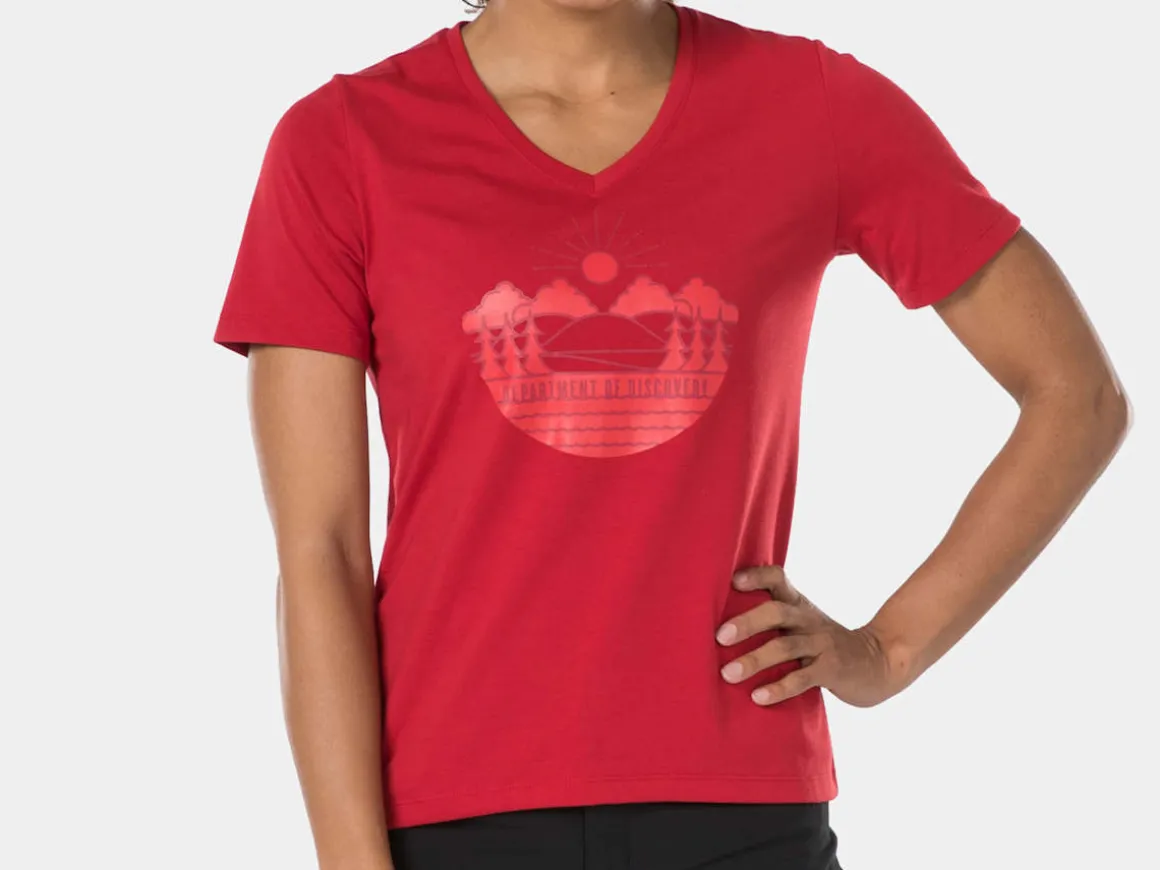 Women Trek Bikes Bontrager Evoke Women's Mountain Bike Tech Tee