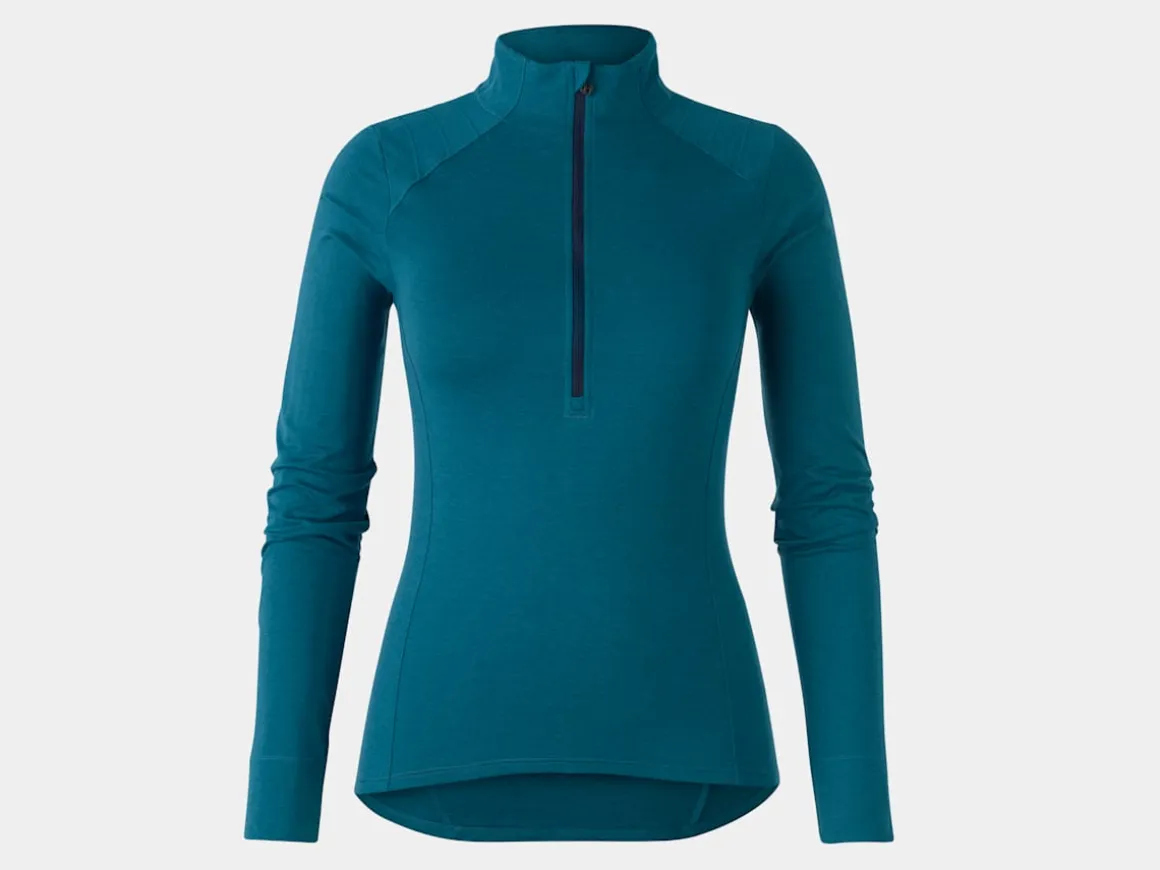 Women Trek Bikes Bontrager Vella Women's Thermal Long Sleeve Cycling Jersey