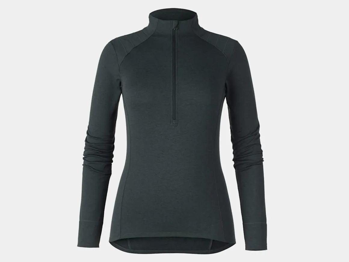 Women Trek Bikes Bontrager Vella Women's Thermal Long Sleeve Cycling Jersey