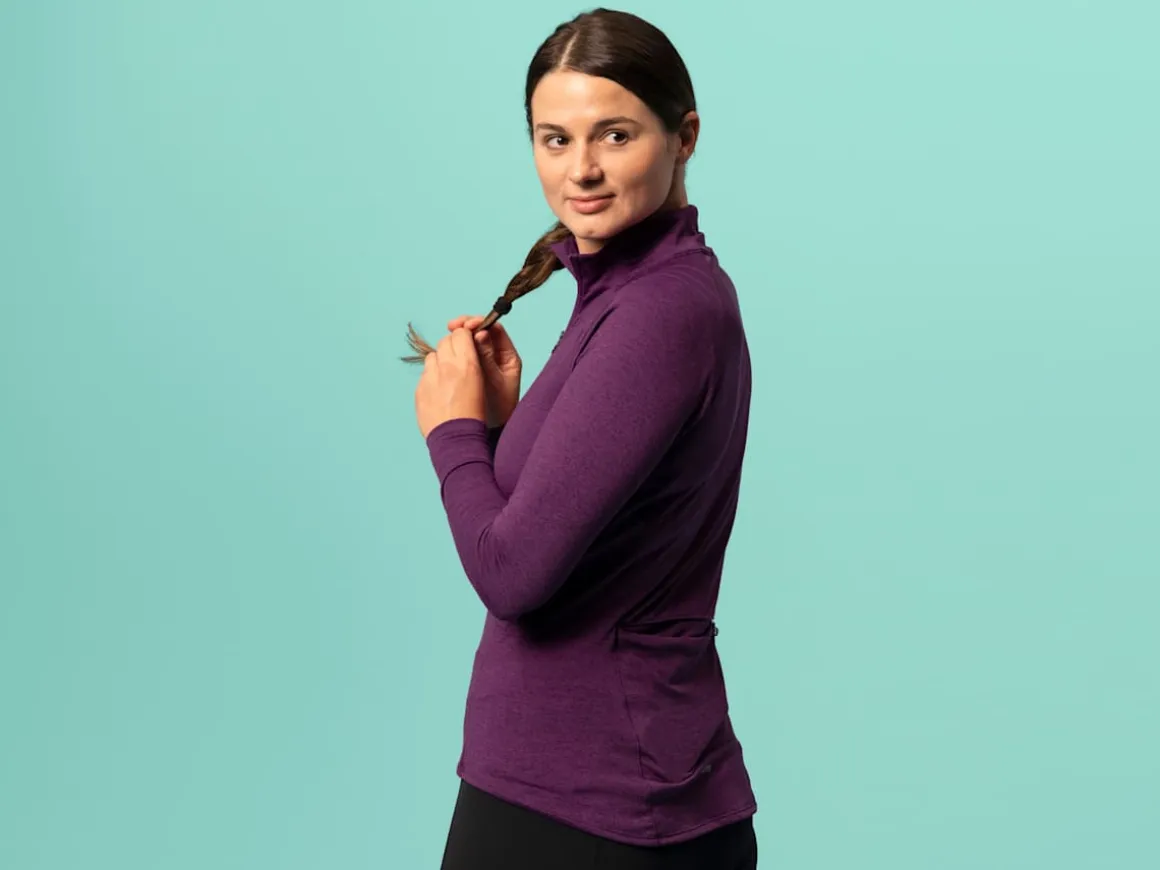 Women Trek Bikes Bontrager Vella Women's Thermal Long Sleeve Cycling Jersey