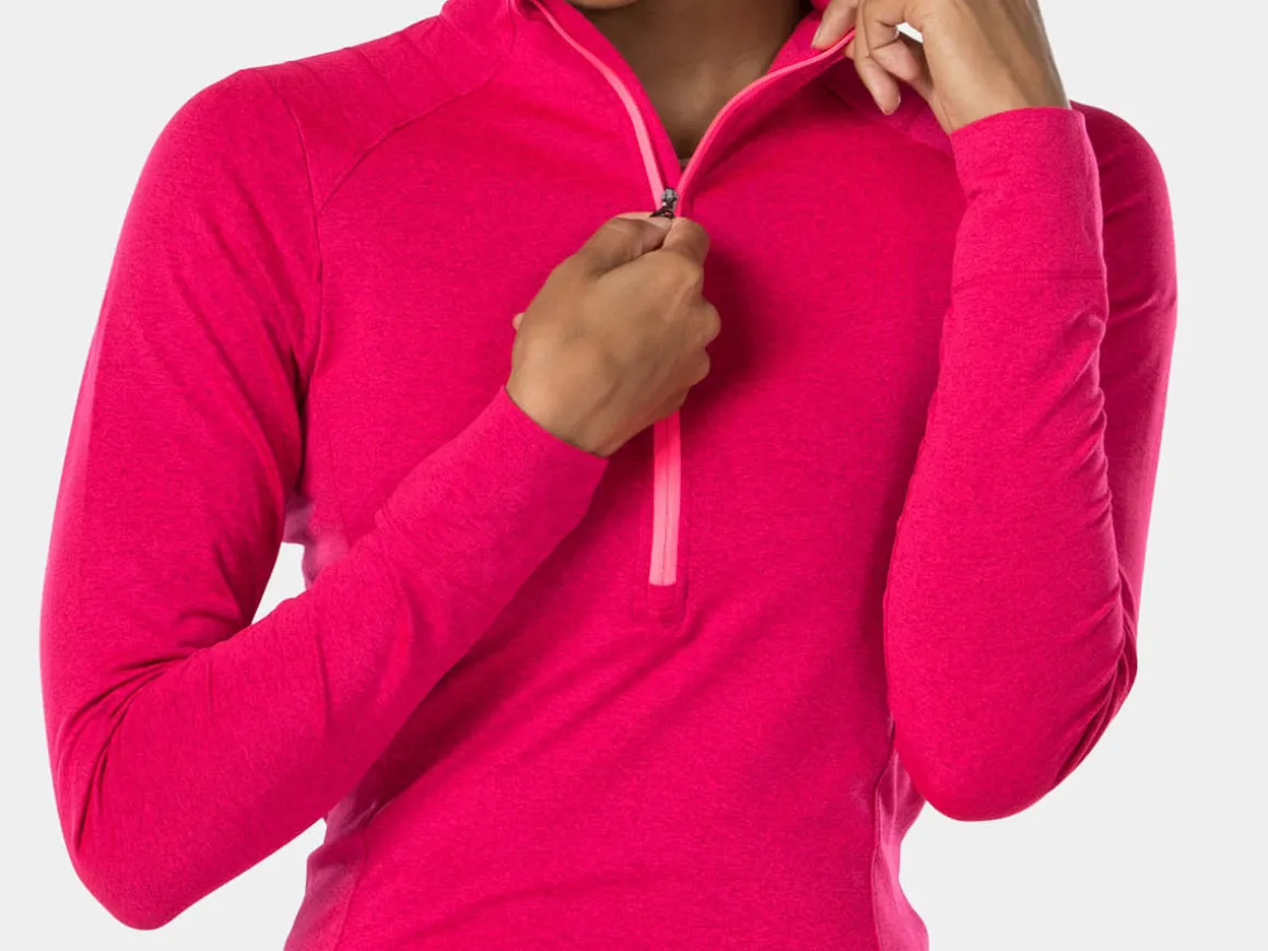 Women Trek Bikes Bontrager Vella Women's Thermal Long Sleeve Cycling Jersey