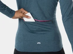 Women Trek Bikes Bontrager Vella Women's Thermal Long Sleeve Cycling Jersey
