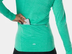 Women Trek Bikes Bontrager Vella Women's Thermal Long Sleeve Cycling Jersey
