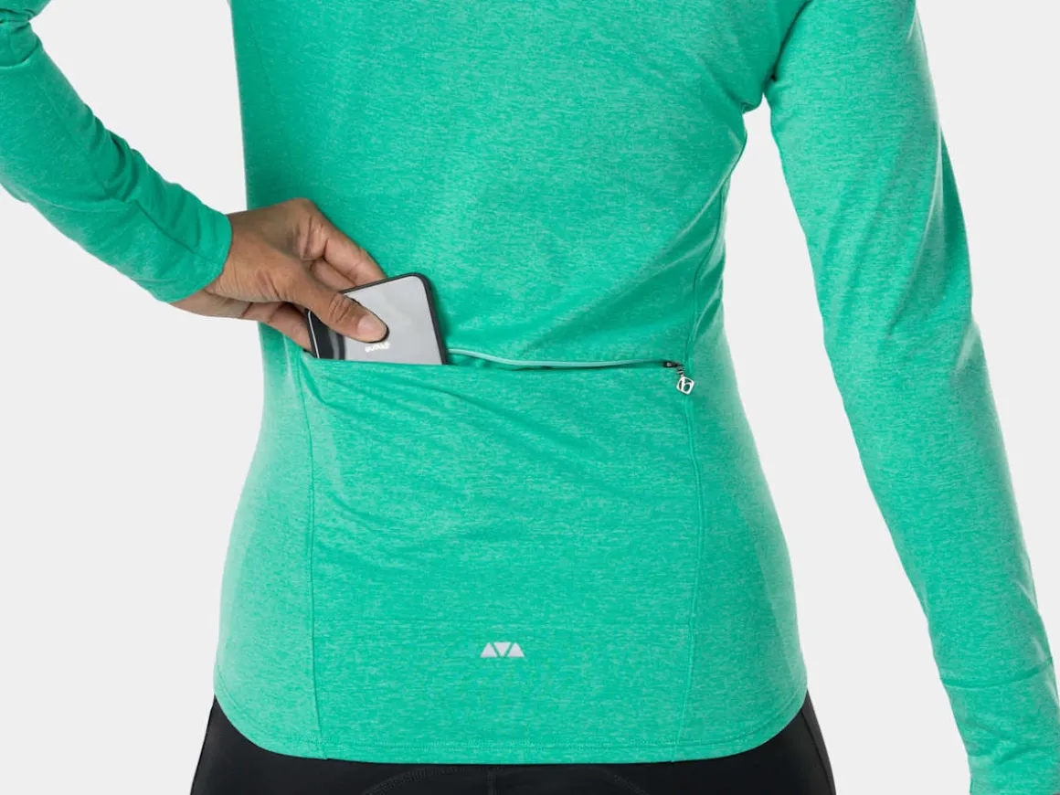 Women Trek Bikes Bontrager Vella Women's Thermal Long Sleeve Cycling Jersey