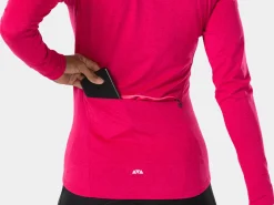 Women Trek Bikes Bontrager Vella Women's Thermal Long Sleeve Cycling Jersey
