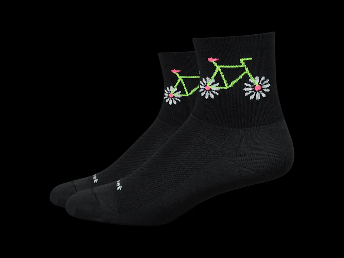 Women Trek Bikes DeFeet Aireator 3'' Women's Pedal Power Socks