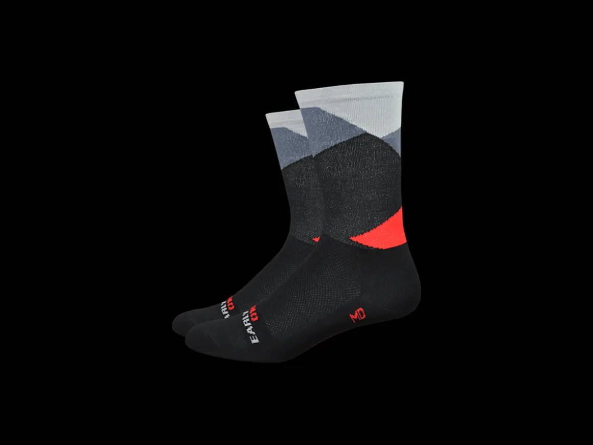Women Trek Bikes DeFeet Aireator Ornot 6'' Intersection Socks
