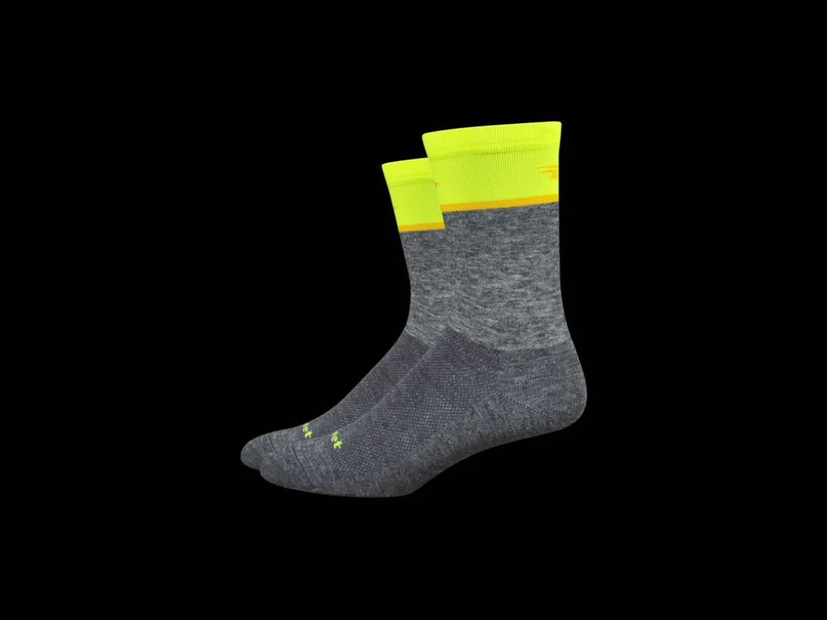 Women Trek Bikes DeFeet Wooleator Comp 6" Team DeFeet Socks