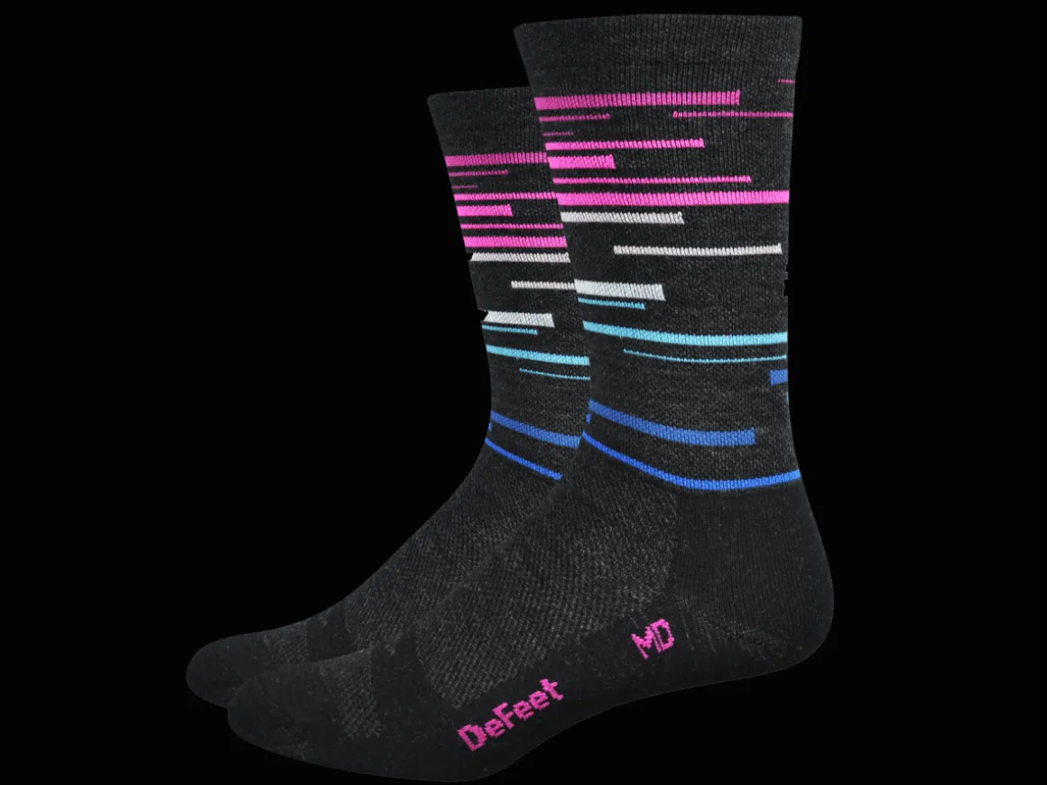 Women Trek Bikes DeFeet Wooleator 6" DNA Socks