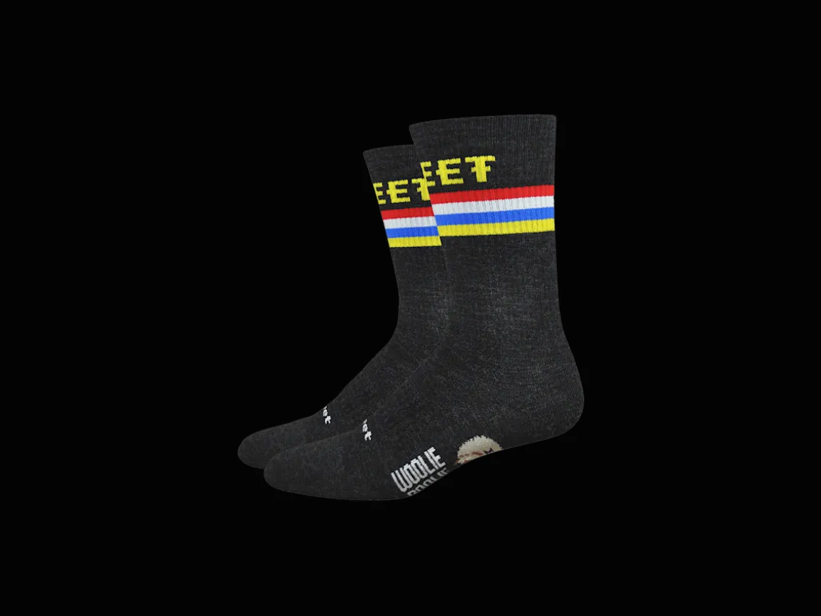 Women Trek Bikes DeFeet Woolie Boolie 6" DeFeet Podium Socks
