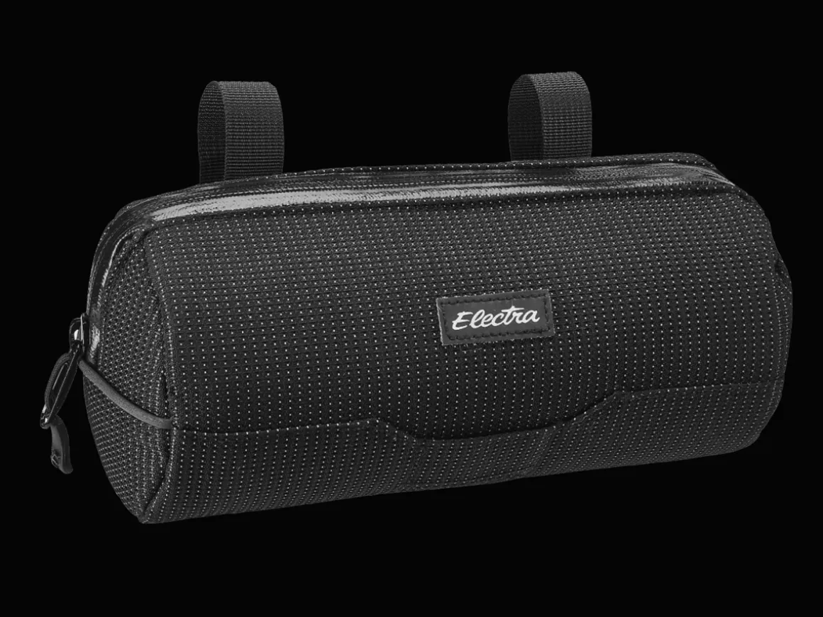 Trek Bikes Electra Charcoal Cylinder Handlebar Bike Bag