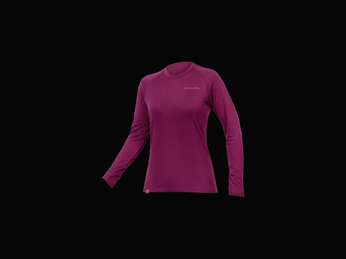 Women Trek Bikes Endura BaaBaa Blend Women's Long Sleeve Cycling Baselayer