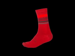 Women Trek Bikes Endura BaaBaa Merino Stripe Cycling Sock