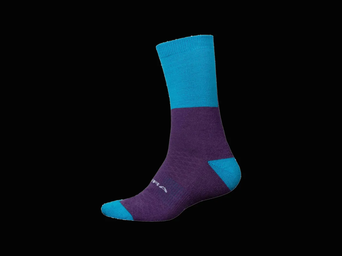 Women Trek Bikes Endura BaaBaa Merino Winter Cycling Sock