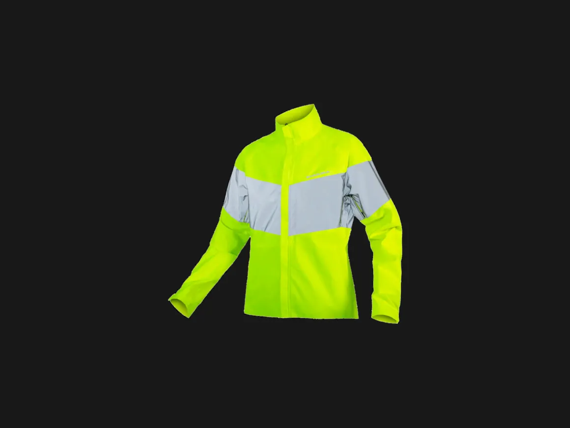Women Trek Bikes Endura Urban Luminite EN1150 Waterproof Cycling Jacket