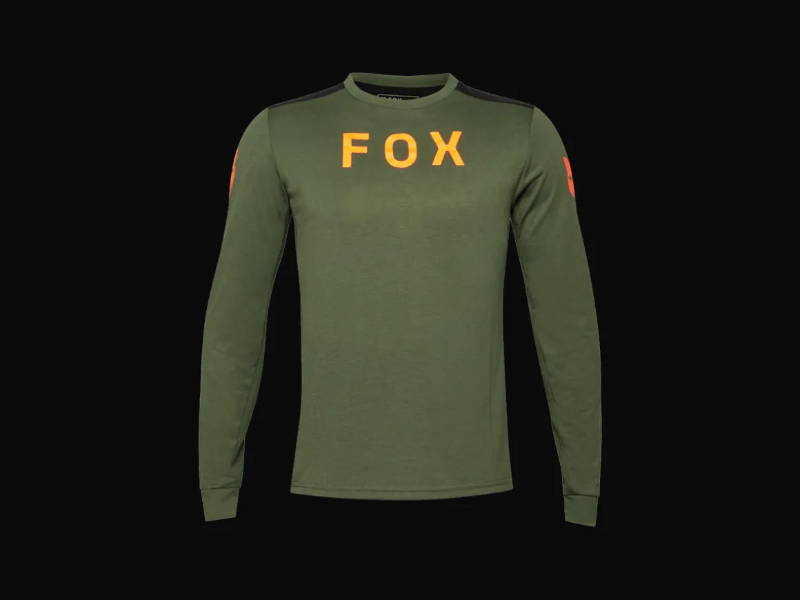Trek Bikes Fox Racing Ranger Drirelease Long Sleeve Mountain Bike Jersey