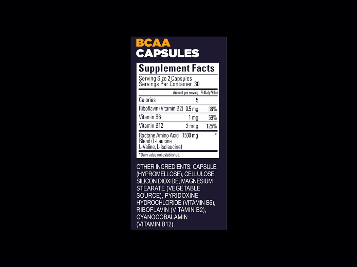 Trek Bikes GU BCAA Capsules Bottle of 60