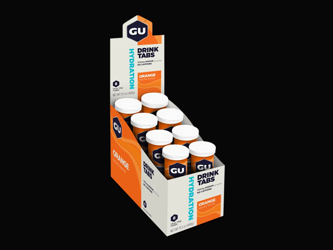 Trek Bikes GU Hydration Drink Tabs Box of 8 Tubes