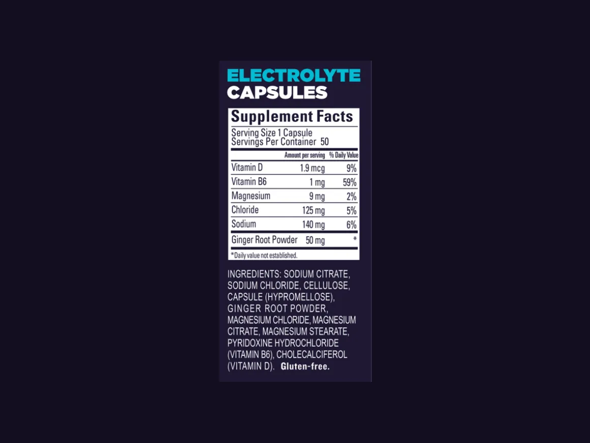 Trek Bikes GU Roctane Electrolyte Capsules Bottle of 50