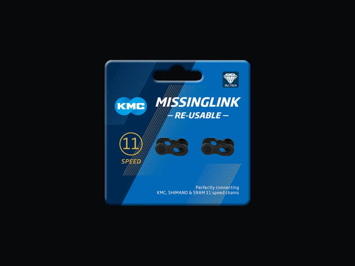 Trek Bikes KMC Missing Link DLC Reusable Chain Link Card of 2