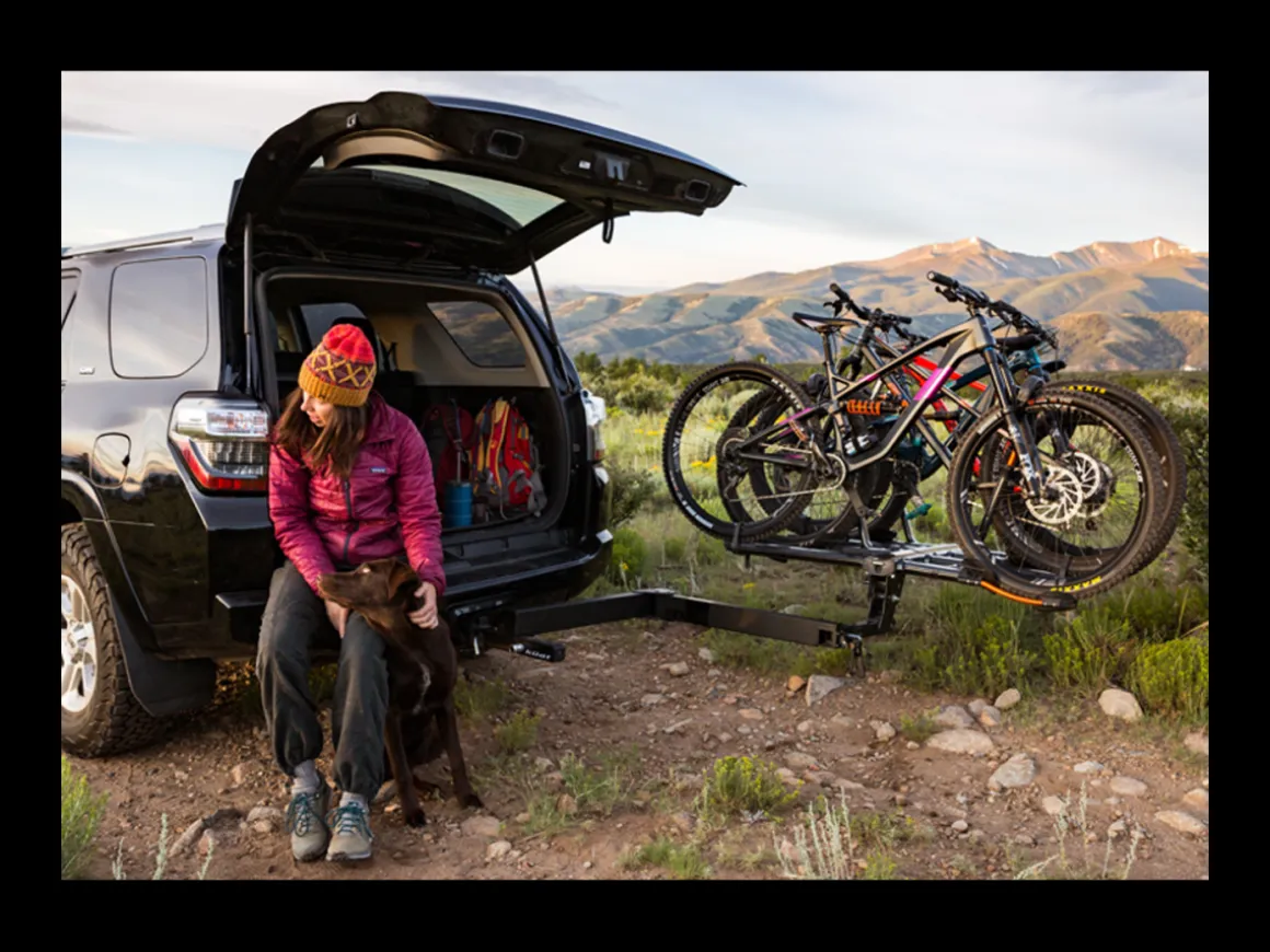 Trek Bikes Kuat Pivot v2 Swing Away 2" Hitch Extension Passenger Side
