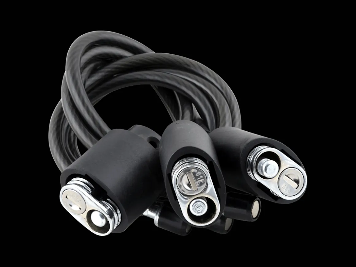 Trek Bikes Kuat Transfer 3-Bike Hitch Rack Cable Lock Kit
