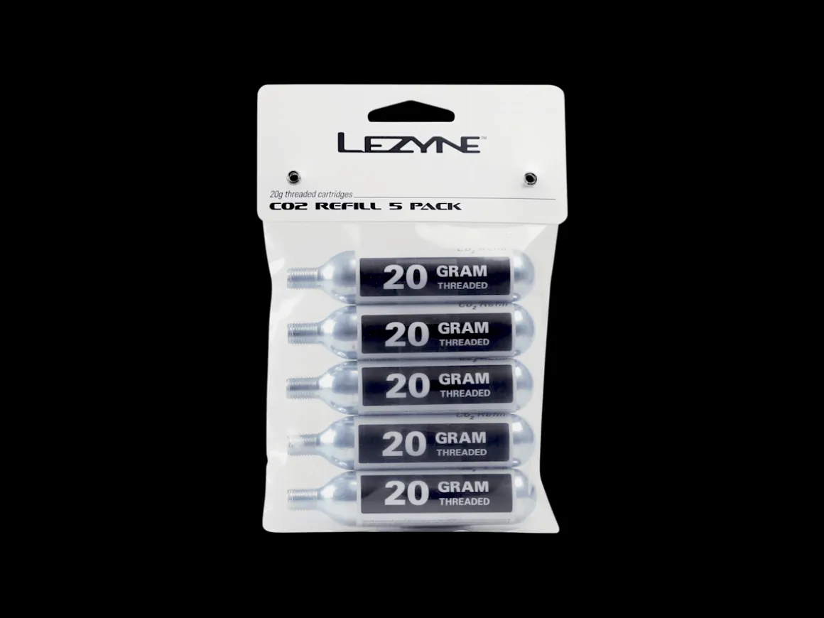 Trek Bikes Lezyne 20 Gram CO₂ Cartridges 5 Pack