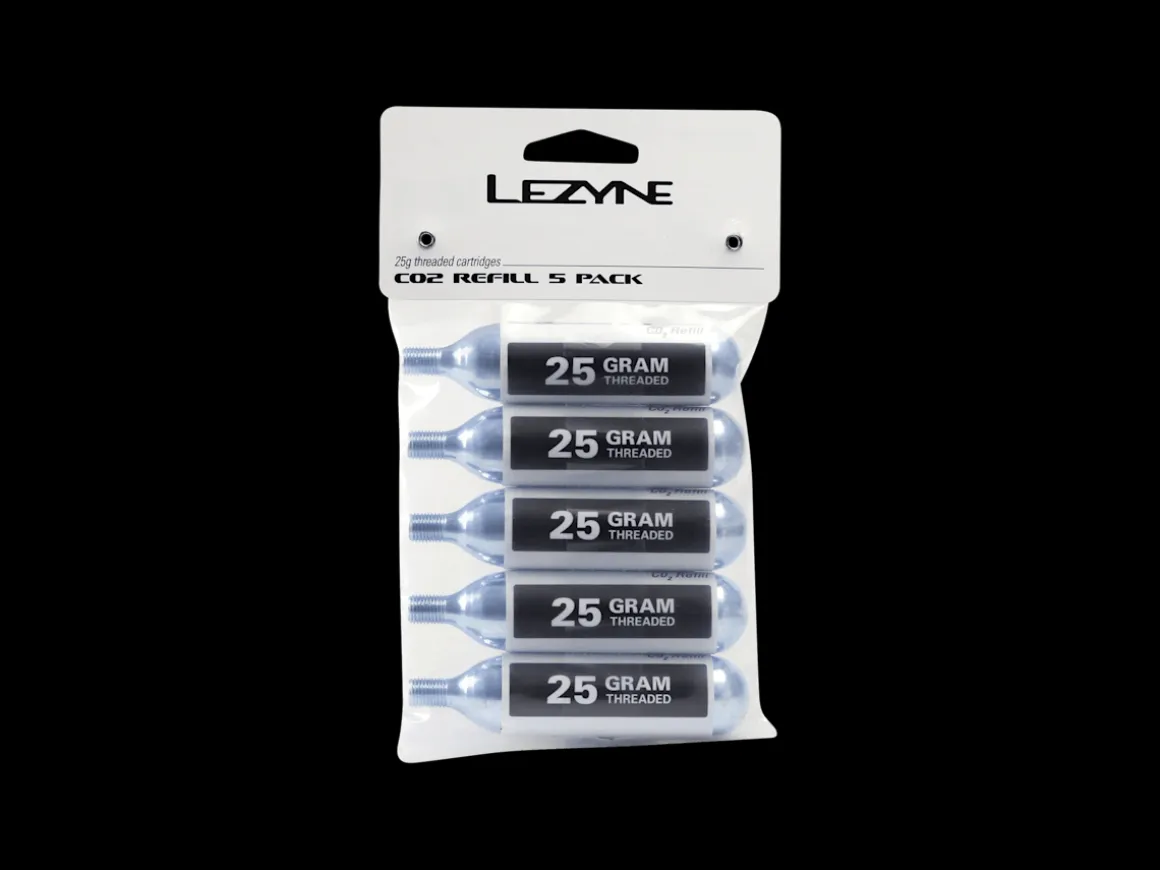 Trek Bikes Lezyne 25 Gram CO₂ Cartridges 5 Pack