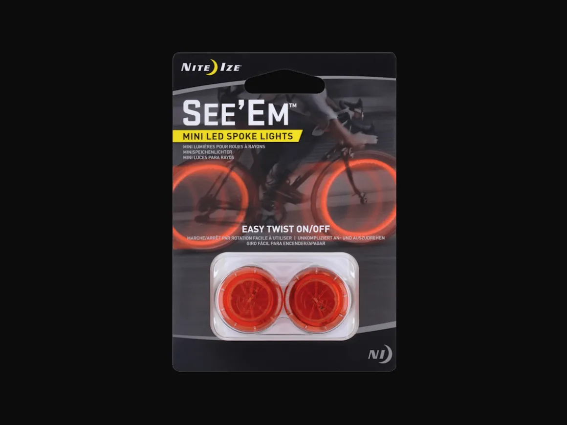 Trek Bikes Nite Ize See'Em Mini LED Spoke Lights