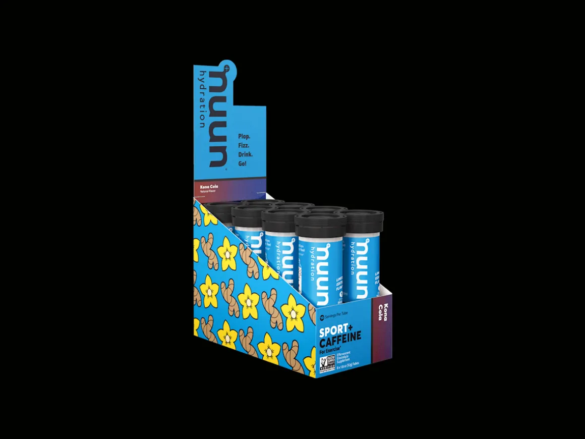 Trek Bikes Nuun Sport + Caffeine Hydration Tablets Box of 8 Tubes