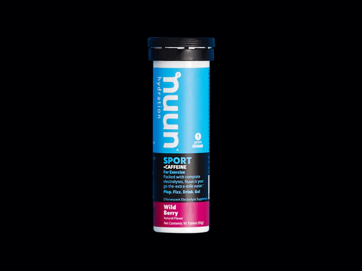 Trek Bikes Nuun Sport + Caffeine Hydration Tablets Box of 8 Tubes