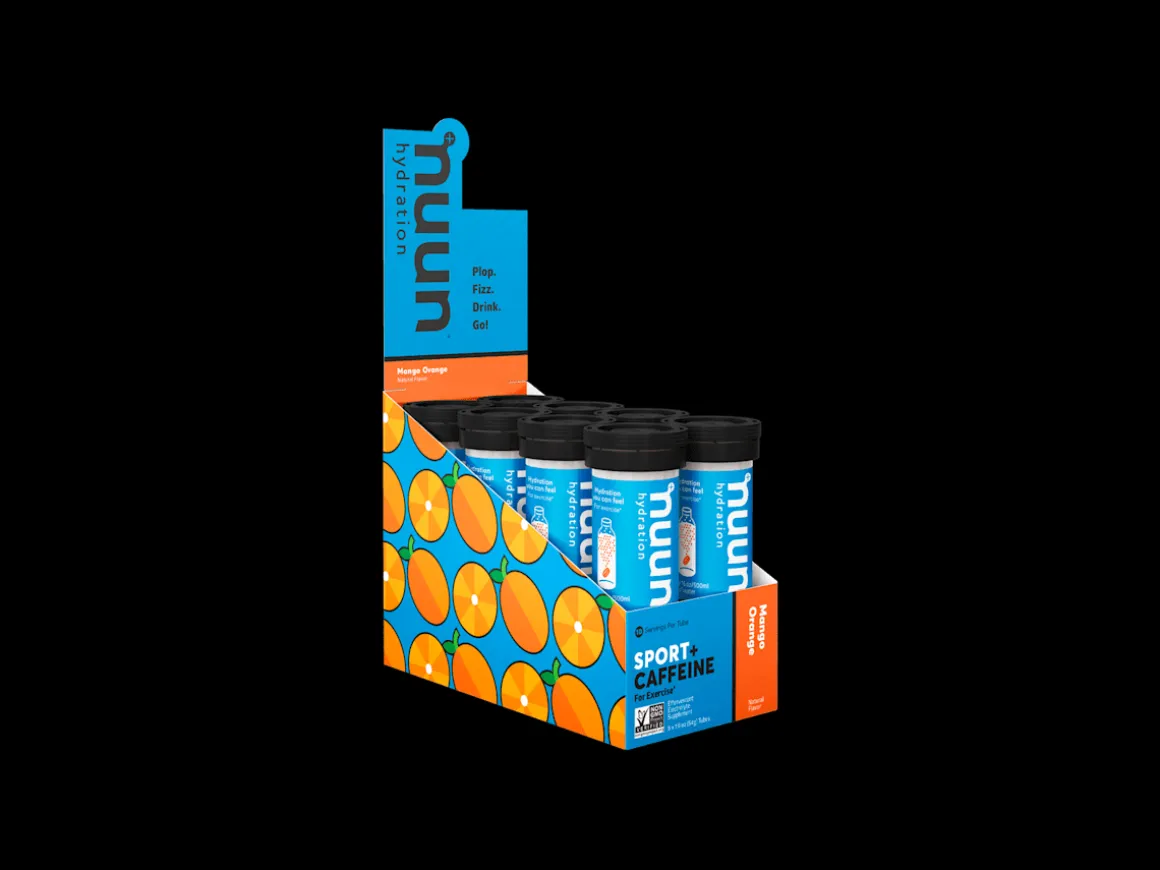 Trek Bikes Nuun Sport + Caffeine Hydration Tablets Box of 8 Tubes