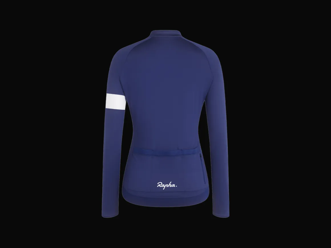 Women Trek Bikes Rapha Women's Core Long Sleeve Cycling Jersey