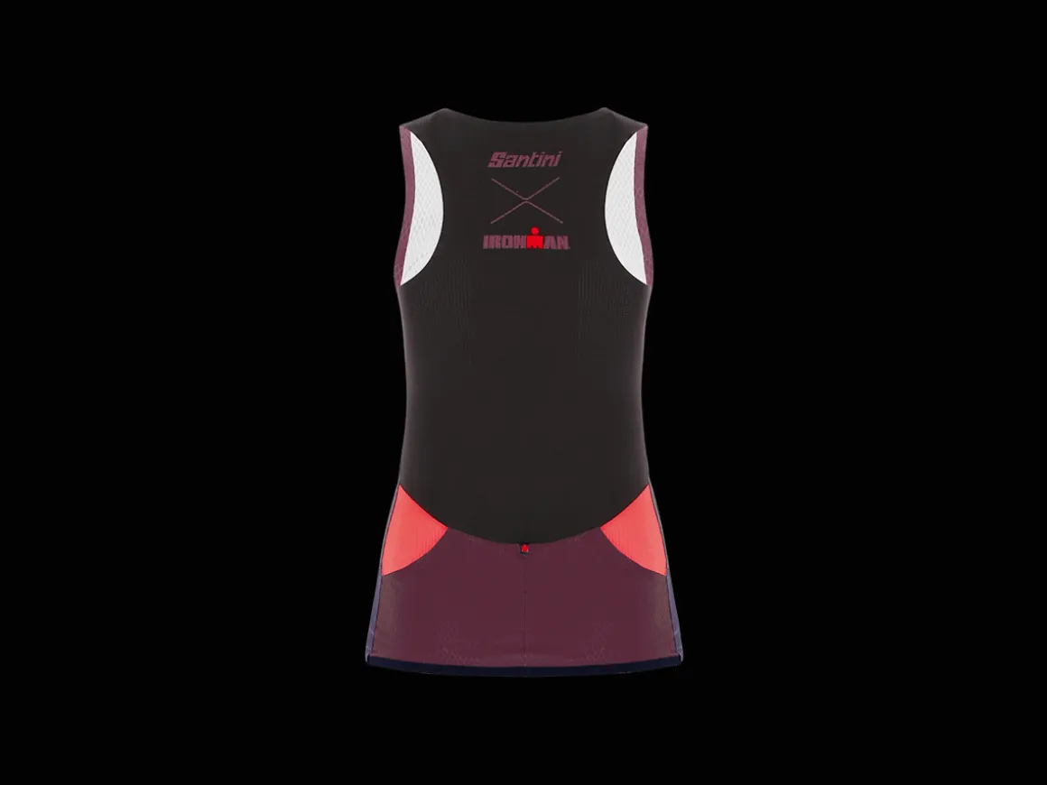 Women Trek Bikes Santini Ironman Audax Women's Triathlon Top