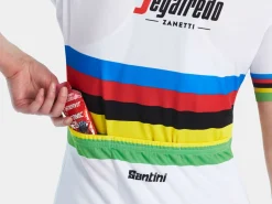 Women Trek Bikes Santini Trek-Segafredo Women's Replica World Champion Cycling Jersey