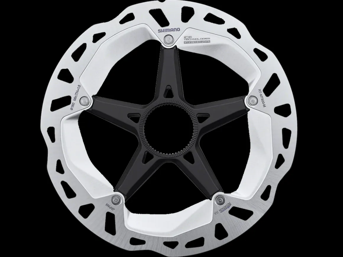 Trek Bikes Shimano Deore XT MT800 Centerlock Disc Brake Rotor with External-Notched Lockring