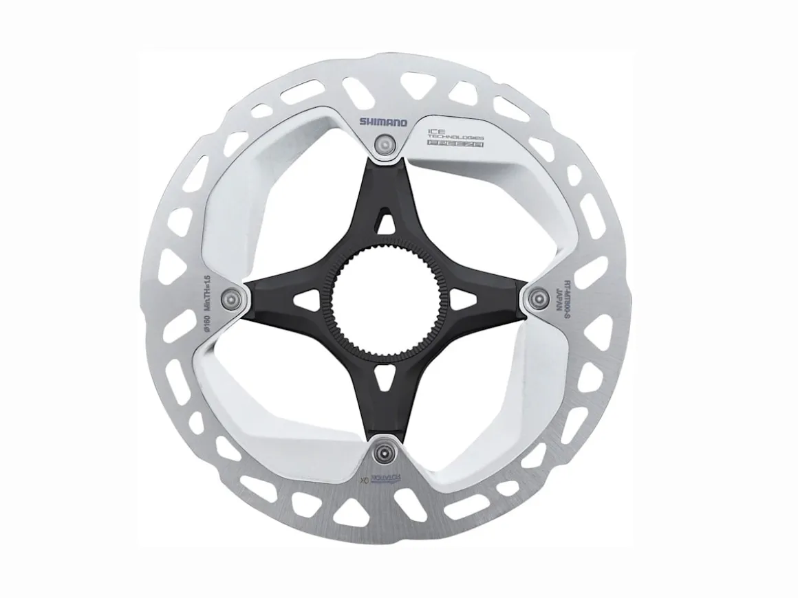 Trek Bikes Shimano Deore XT MT800 Centerlock Disc Brake Rotor with External-Notched Lockring