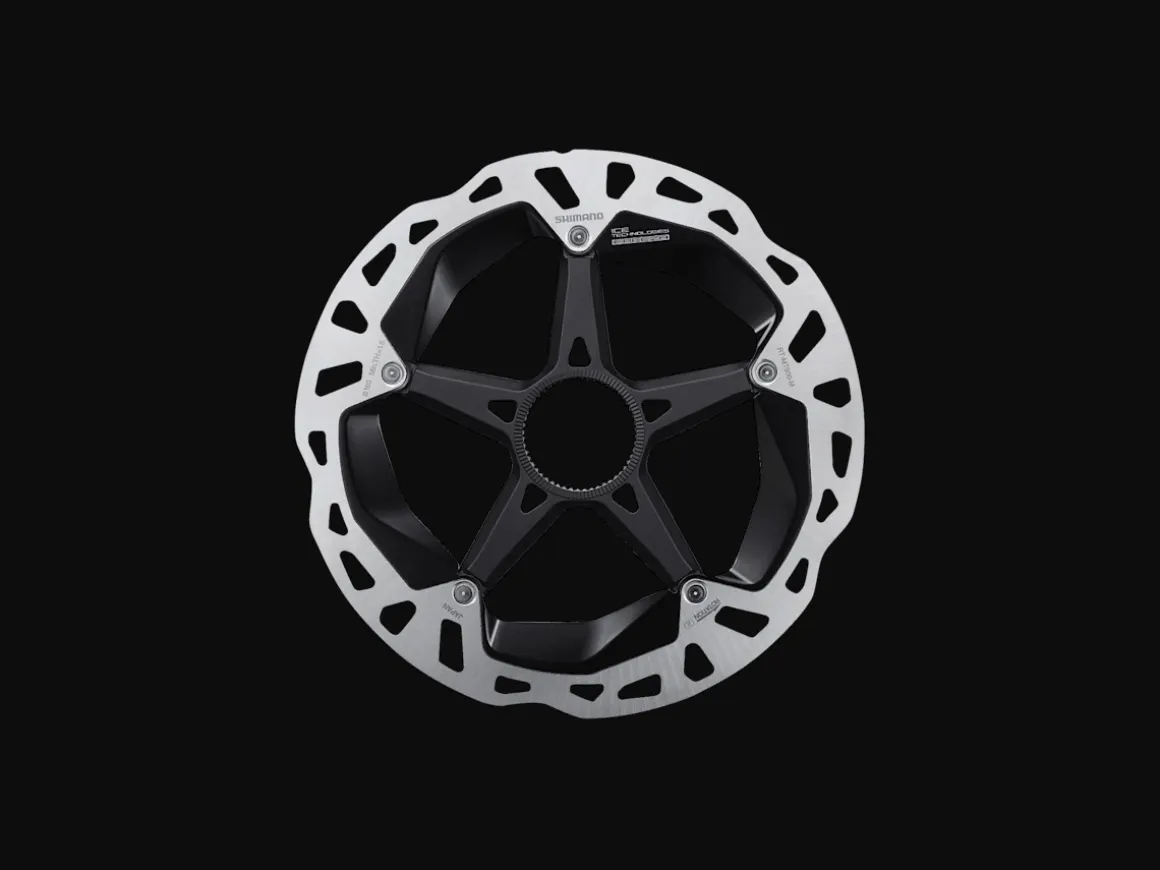 Trek Bikes Shimano XTR MT900 Centerlock Disc Brake Rotor with External-Notched Lockring