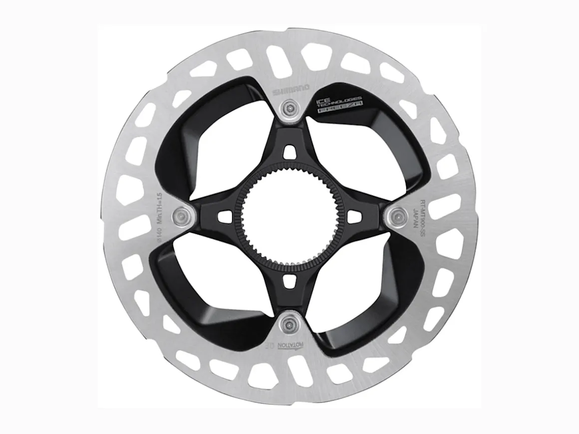 Trek Bikes Shimano XTR MT900 Centerlock Disc Brake Rotor with External-Notched Lockring