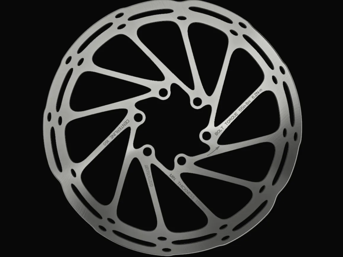 Trek Bikes SRAM CenterLine 6-bolt Rounded Edge Disc Brake Rotor