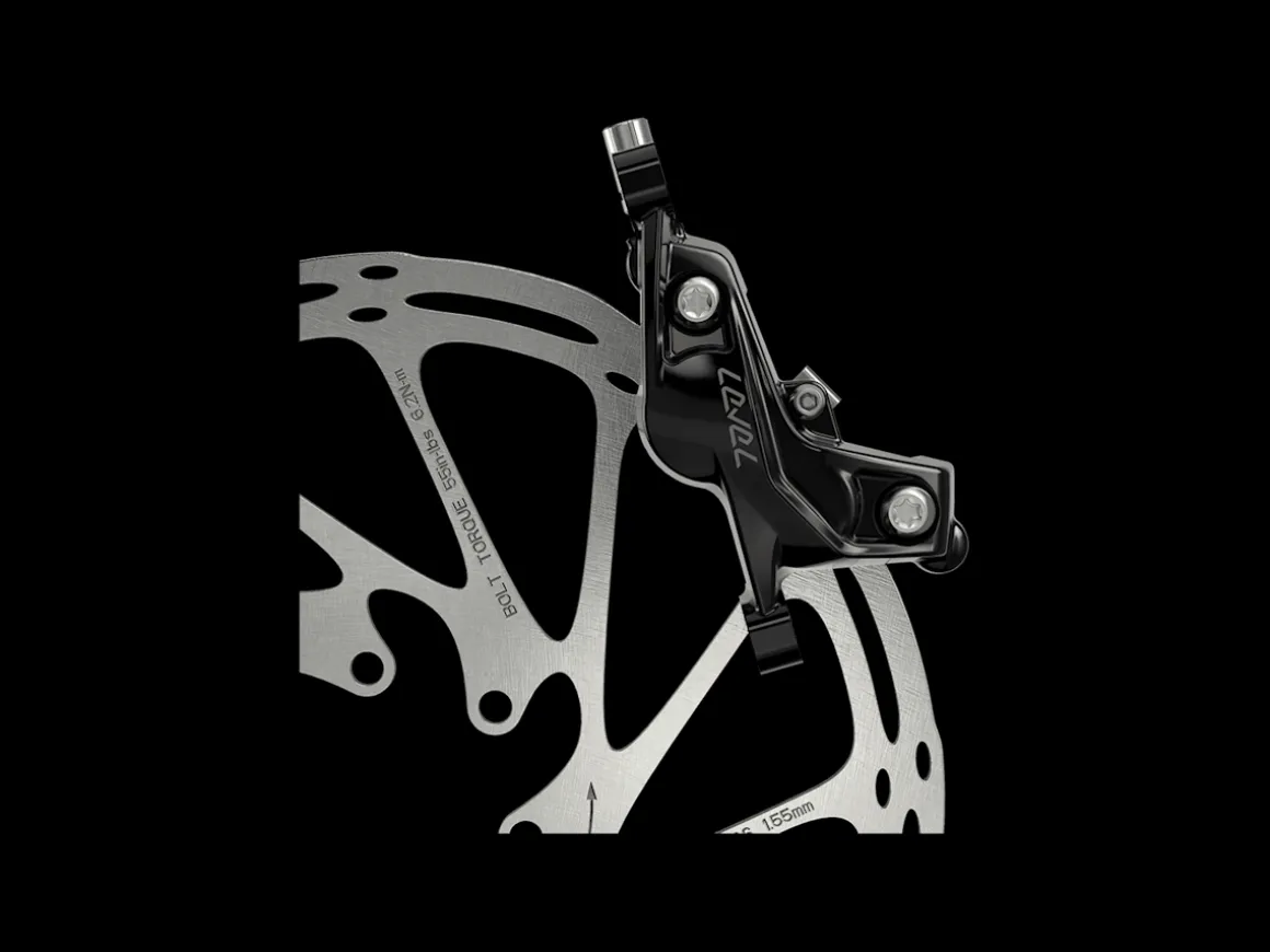Trek Bikes SRAM Level Silver Stealth 4-Piston Hydraulic Brakeset
