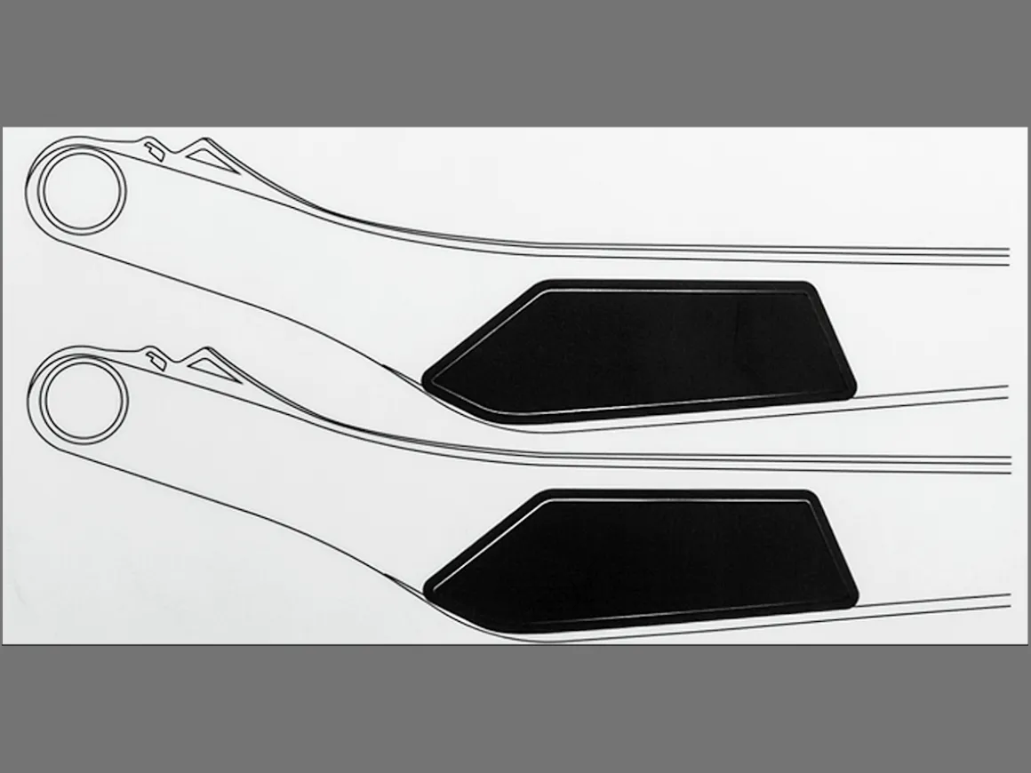 Trek Bikes Trek 2020 Top Fuel 29 Chainstay Logo Decal