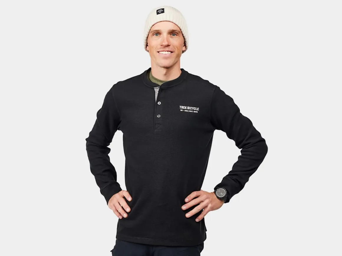 Trek Bikes Trek Bicycle Unisex Long Sleeve Henley