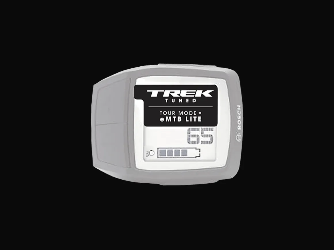 Trek Bikes Trek eMTB Lite Tune Cling Sticker for Bosch Display